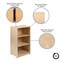 Emma and Oliver Wooden School Classroom Storage Cabinet/Bookshelf for Commercial or Home Use